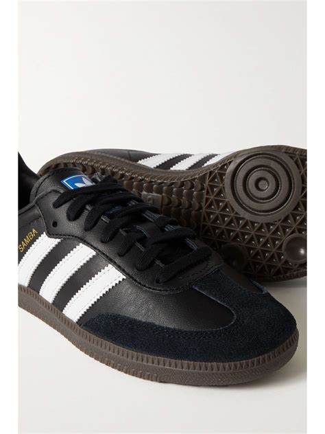 adidas originals leather shoes